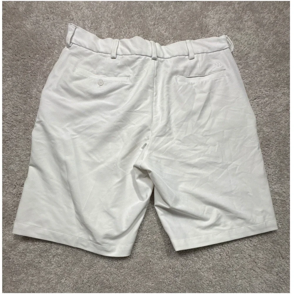 Walter Hagen Golf Shorts Mens 36 White Good 11 Majors Performance Athletic